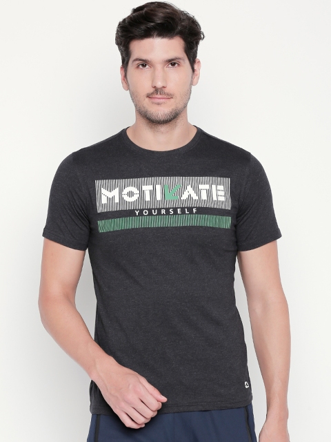 

Ajile by Pantaloons Men Grey Printed Round Neck T-shirt
