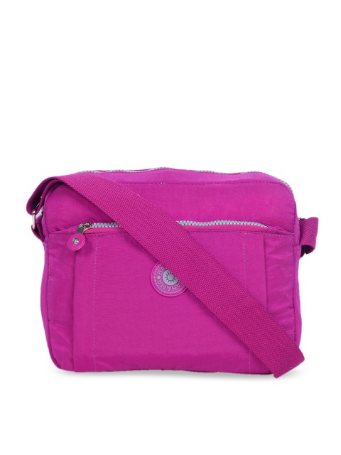 

BAHAMA Unisex Magenta Solid Messenger Bag