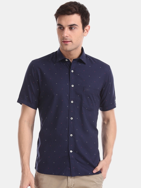 

Arrow Sport Men Blue Regular Fit Printed Casual Shirt