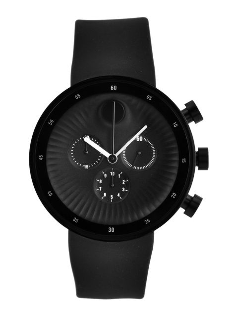 

MOVADO Men Black Edge Analogue Watch 3680146