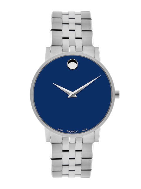 

MOVADO Men Blue Museum Classic Swiss Made Analogue Watch 607212