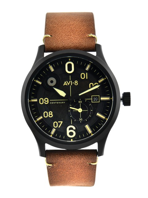 

AVI-8 Men Black Analogue Watch AV-4060-03