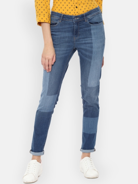 

Allen Solly Woman Women Blue Regular Fit Mid-Rise Clean Look Jeans