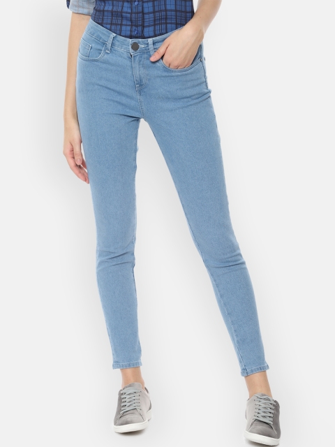 

Van Heusen Woman Women Blue Skinny Fit Mid-Rise Clean Look Stretchable Jeans
