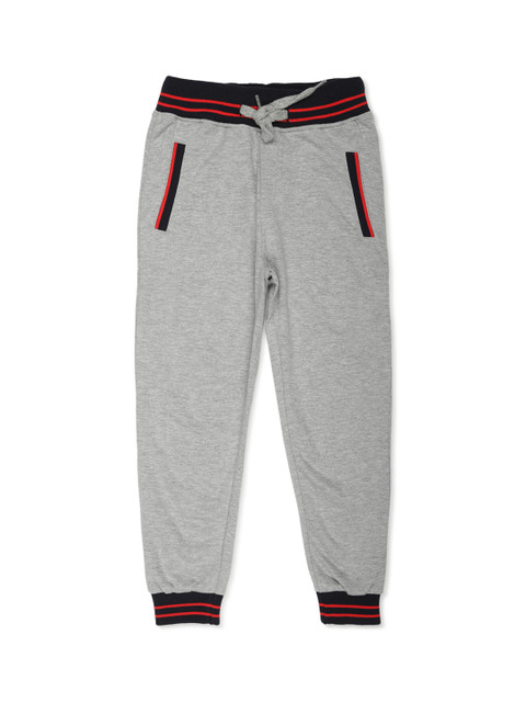 

Allen Solly Junior Boys Grey Solid Straight-Fit Joggers