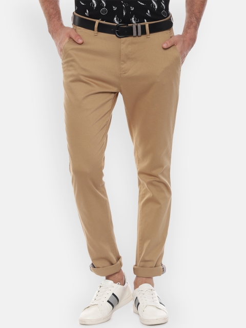 

Van Heusen Sport Men Beige Slim Fit Solid Chinos