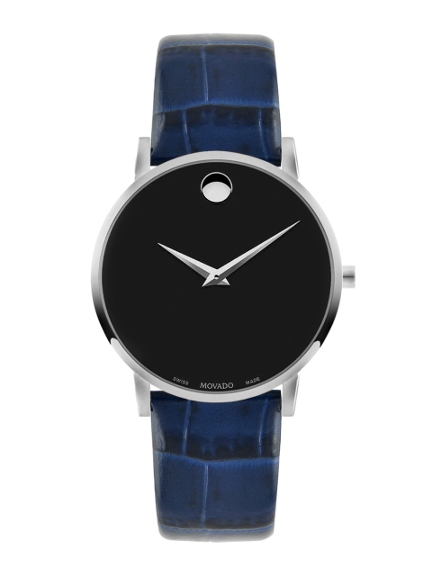 

MOVADO Men Black Ultra Slim Swiss Made Analogue Watch 607221