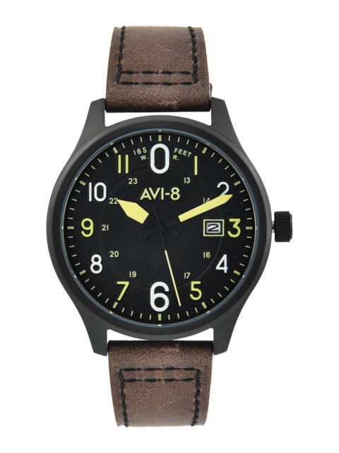 

AVI-8 Men Black Analogue Watch AV-4053-0D