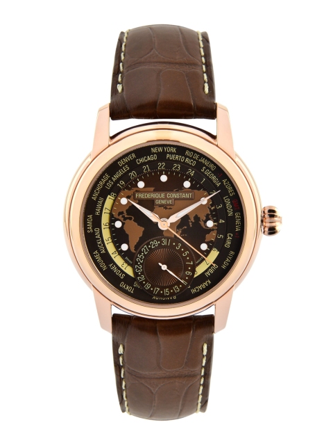 

Frederique Constant Men Brown Analogue Watch FC-718BRWM4H4