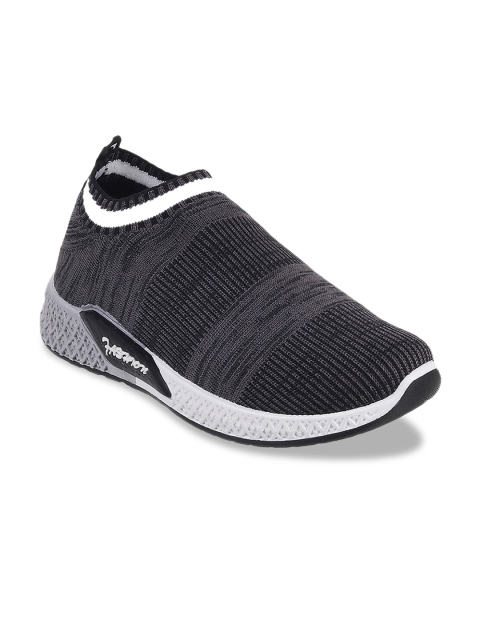 

Kittens Boys Black Woven Design Slip-On Sneakers