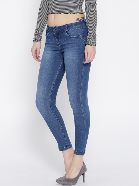 

Xpose Women Navy Blue Slim Fit Jeans