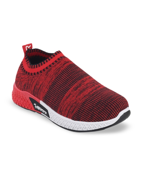 

Kittens Boys Red Woven Design Slip-On Sneakers