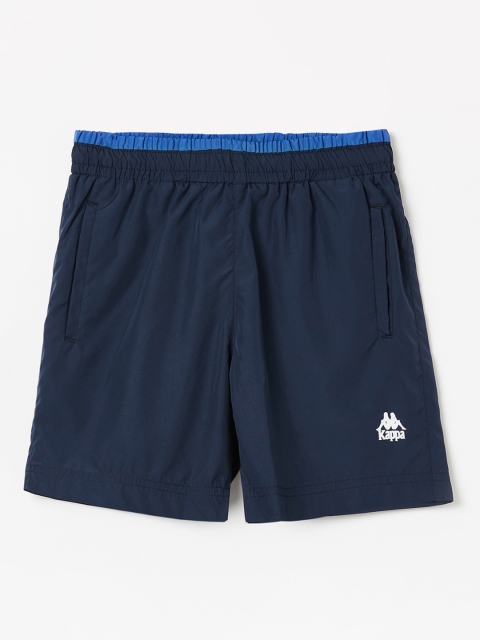 

Kappa Boys Navy Blue Solid Regular Fit Sports Shorts