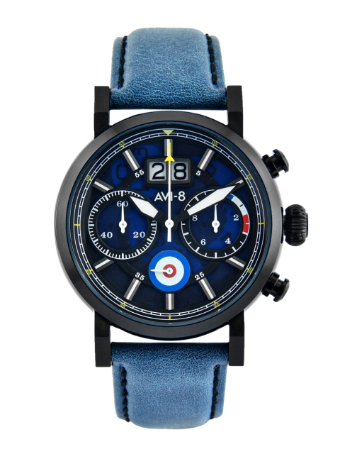 

AVI-8 Men Blue Analogue Watch AV-4062-03