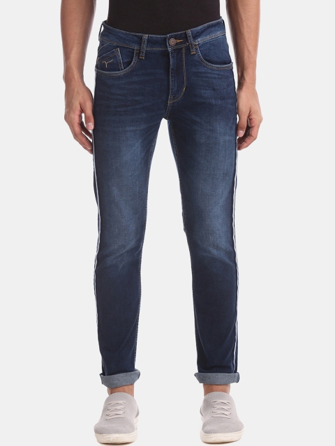 

Flying Machine Men Blue Slim Fit Mid-Rise Clean Look Jeans