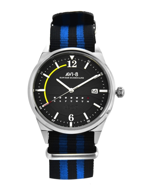 

AVI-8 Men Black Analogue Watch AV-4044-02