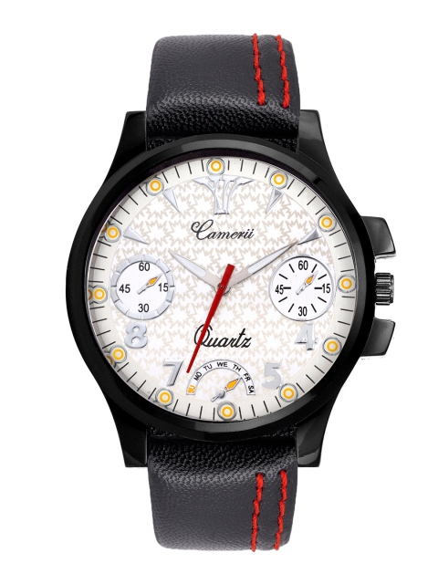 

Camerii Men White Analogue Watch WM334_L