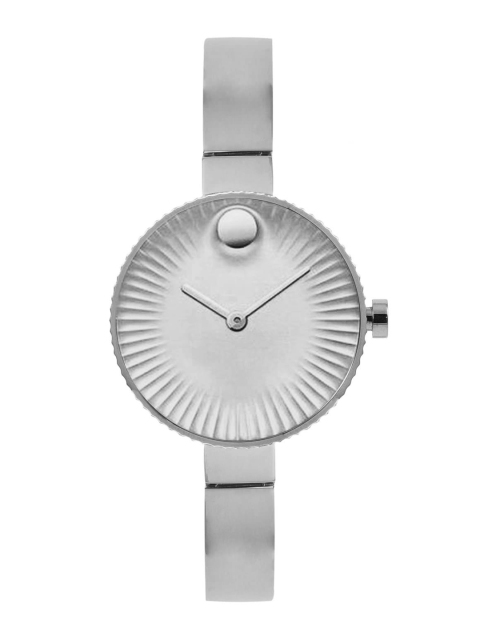 

MOVADO Women Silver-Toned Edge Analogue Watch 3680020