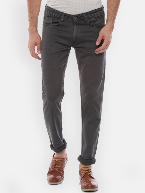 

Allen Solly Men Grey Skinny Fit Mid-Rise Clean Look Stretchable Jeans