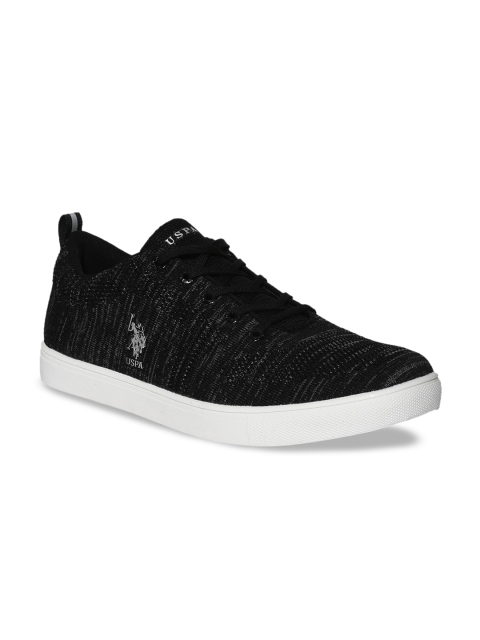 

U.S. Polo Assn. Men Black Sneakers