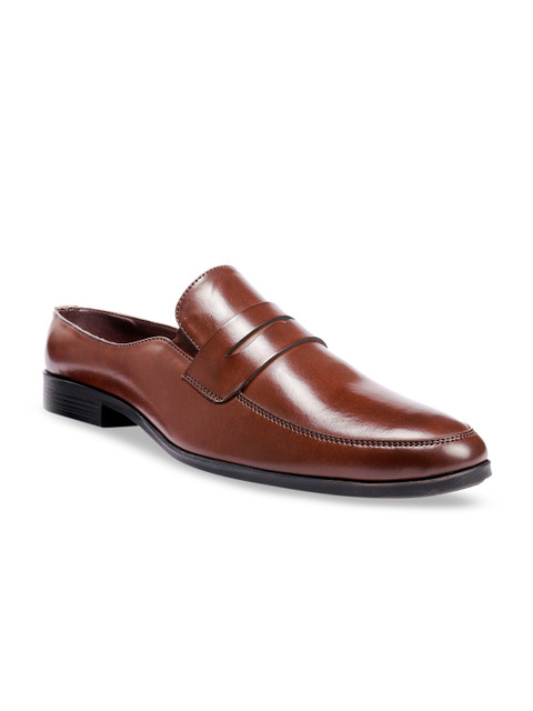 

Bacca Bucci Men Brown Solid Slip-On Shoes
