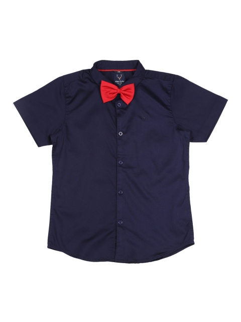 

Allen Solly Junior Boys Navy Blue Slim Fit Solid Casual Shirt