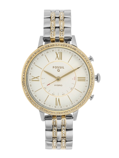

Fossil Jacqueline Women Silver-Toned Analog Smart Watch FTW5035