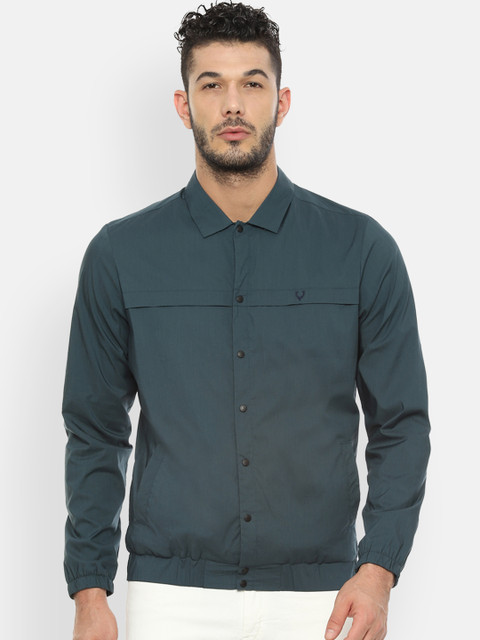 

Allen Solly Sport Men Green Slim Fit Solid Casual Shirt