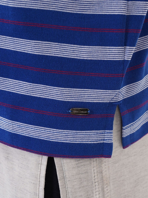

Sweet Dreams Men Blue & Grey Striped T-shirt