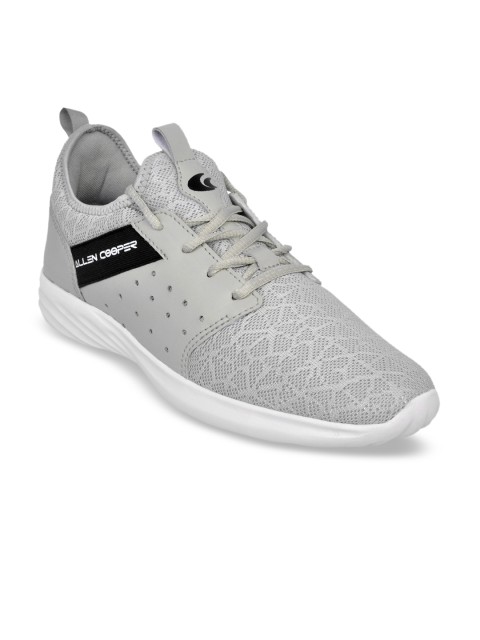 

Allen Cooper Men Grey Mesh Walking Shoes