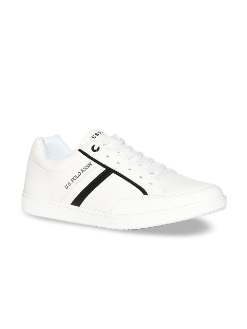 

U.S. Polo Assn. Men Off-White Sneakers