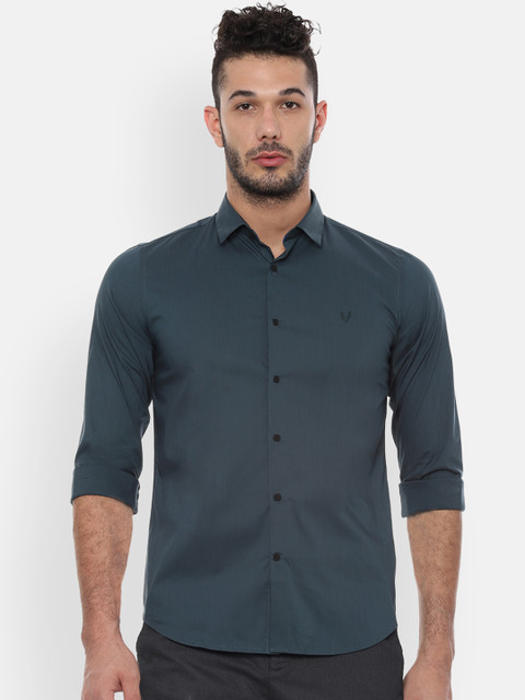 

Allen Solly Sport Men Green Slim Fit Solid Casual Shirt
