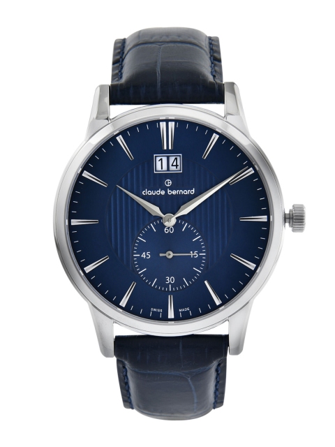 

claude bernard Men Blue Analogue Watch 64005 3 BUIN