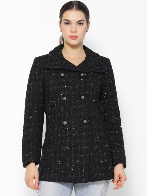 

Gipsy Women Navy Blue Solid Jacket