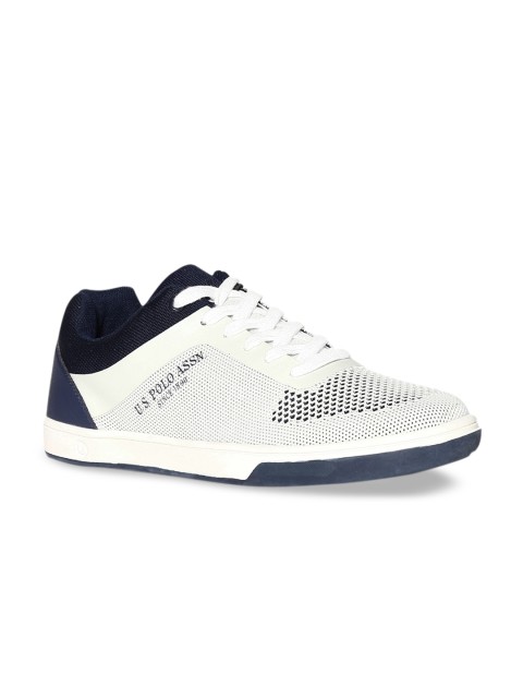 

U.S. Polo Assn. Men Off-White Sneakers