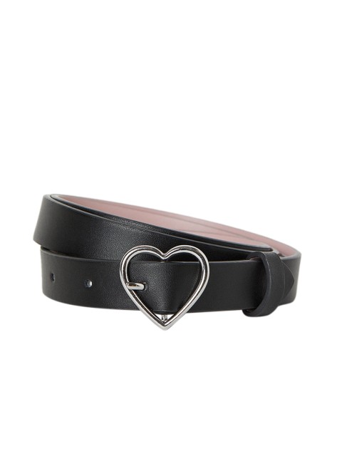 

H&M Women Black Solid Narrow Belt