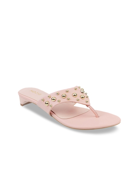 

Mochi Women Pink Embellished Sandals