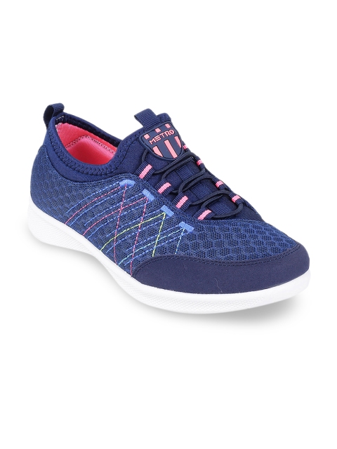 

Metro Women Blue Slip-On Sneakers