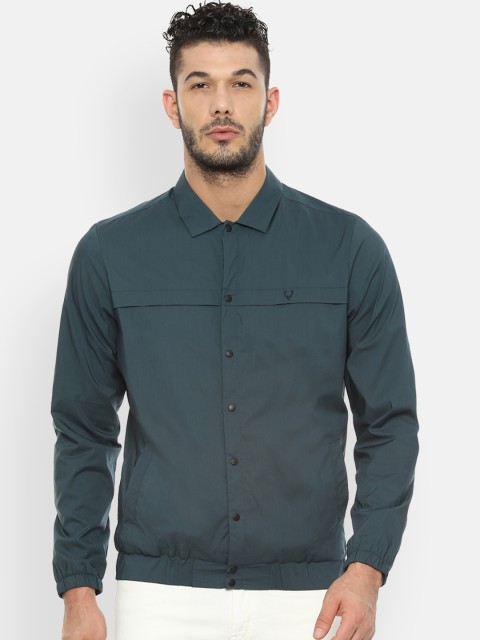 

Allen Solly Sport Men Green Slim Fit Solid Casual Shirt