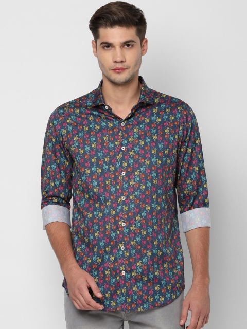 

SIMON CARTER LONDON Men Multicoloured Slim Fit Printed Casual Shirt, Multi