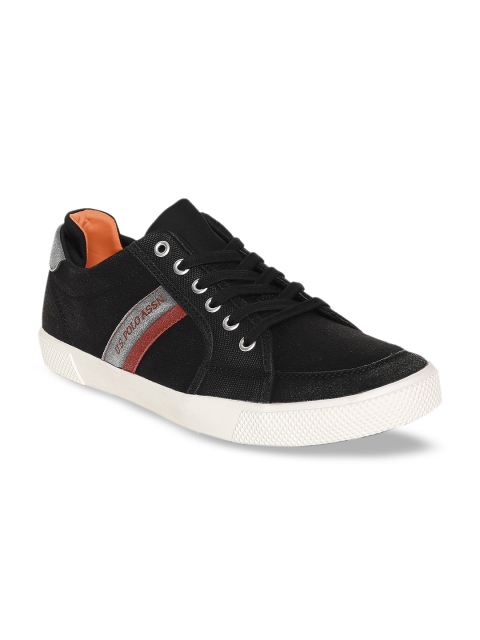 

U.S. Polo Assn. Men Black Ossy Sneakers