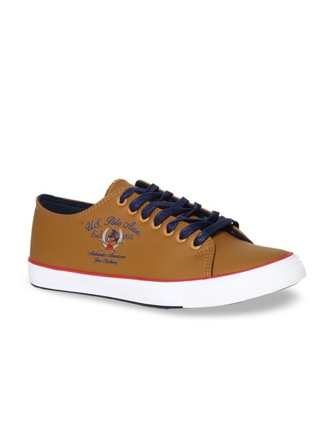 

U.S. Polo Assn. Men Mustard Yellow Sneakers