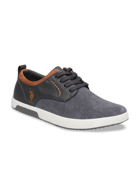 

U.S. Polo Assn. Men Grey Sneakers