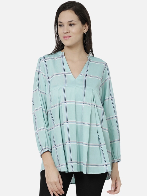 

Raano Women Sea Green Tunic