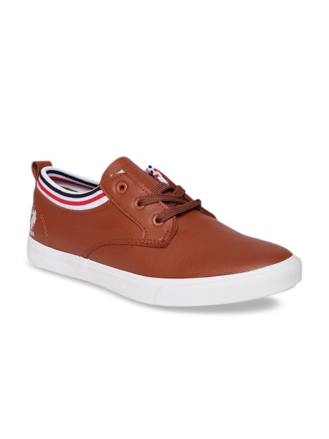 

U.S. Polo Assn. Men Brown Kaiden Sneakers