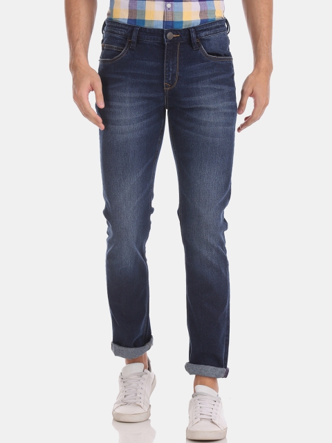 

Arrow Men Blue Slim Fit Mid-Rise Clean Look Stretchable Jeans