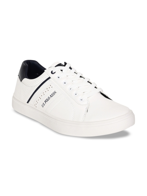 

U.S. Polo Assn. Men White Sneakers