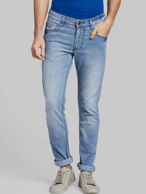 

Parx Men Blue Slim Fit Mid-Rise Clean Look Stretchable Jeans