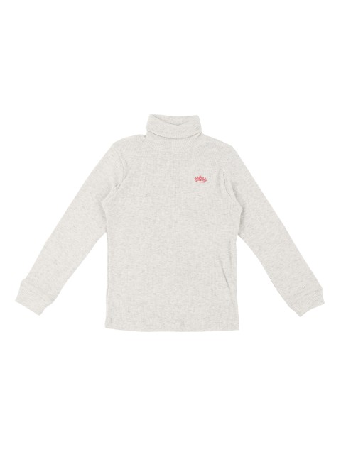 

Pantaloons Junior Girls Grey Solid Sweatshirt