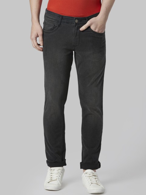 

Park Avenue Men Black Regular Fit Mid-Rise Clean Look Jeans